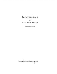 Nocturne piano sheet music cover Thumbnail